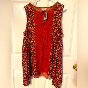 Matilda Jane women’s size large blouse - new with tags